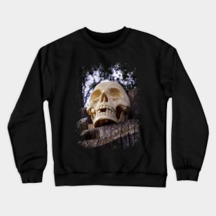 Skull in the woods Crewneck Sweatshirt